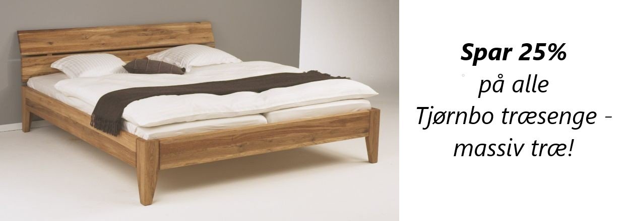 F&aring; en massiv og moderne sengeramme til dit sovev&aelig;relse