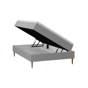 Karma Classic opbevaringsseng 120x200 cm. - latex topmadras