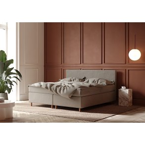 Nordmark Kontinentalseng 180x200 cm. - Latex polstring og Cool topmadras