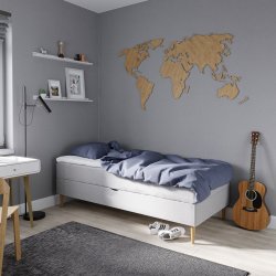 Karma Classic magasinseng 90x210 cm. med latex topmadras