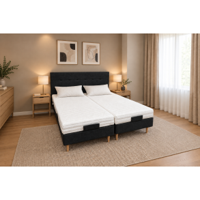 Dunlopillo Soul White madrasser med C&B h�vebunde 180x200 cm.