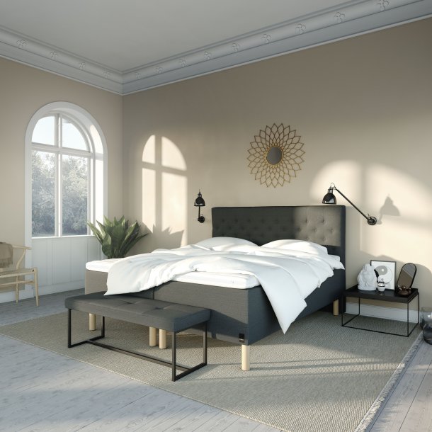 Karma Lux boxmadras 210x210 cm. med Lux topmadras - standard