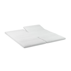 Karma Classic H-topmadras med split i hoved- og benende - 4 cm. latex