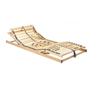 Elevationsbund med 28 lameller og trdls fjernbetjening (lgges i sengeramme)