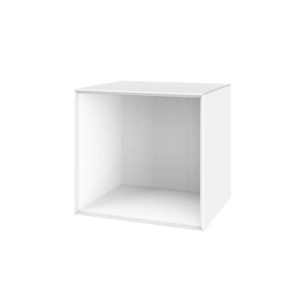 Sengebord Box �ben h. 37 - hvid