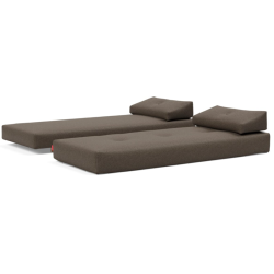 Sovesofa Sigmund Oak med pocketfjedre og egeben - fra Innovation - 578 brun