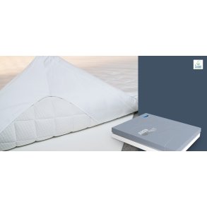Jensen Softsheet til topmadrasser - hvid