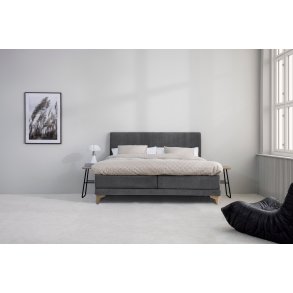 Jensen Ambassadr Lean Seamless boxelevationsseng 180x200 cm. med Sleep l topmadrasser
