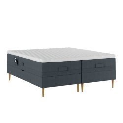 Karma Lux elevationsseng med opbevaring 180x210 cm. - 42 lameller