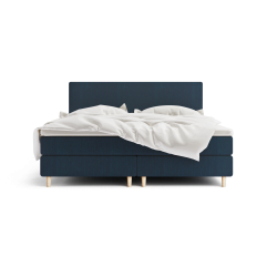 Kontinentalseng Unika 210x210 cm. med vaskbar latex topmadras