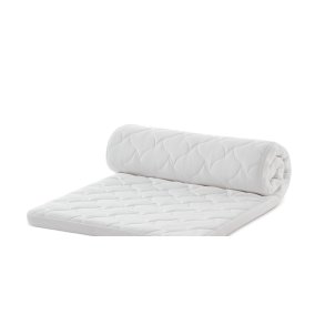 Lama latex topmadras zoneinddelt med antibakteriel strik