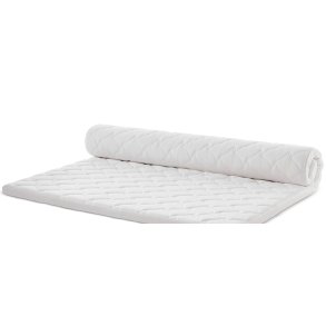 Lama zoneinddelt latex topmadras med Cool - temperaturregulerende strik