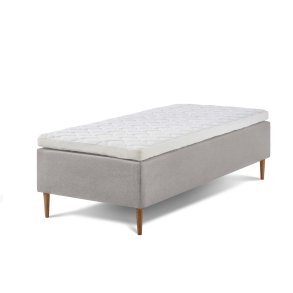 Lama Family boxseng 90x210 cm. incl. ergo+ topmadras med Sensity - antibakteriel strik