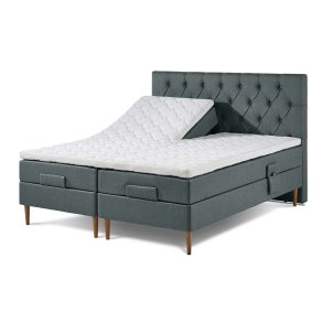 Lama Family elevationsseng 180x210 cm. med zoneinddelt latex topmadras