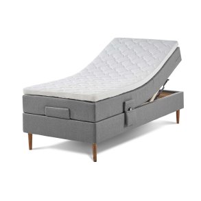 Lama Family elevationsseng 80x200 cm. incl. latex topmadras med Sensity - antibakteriel strik