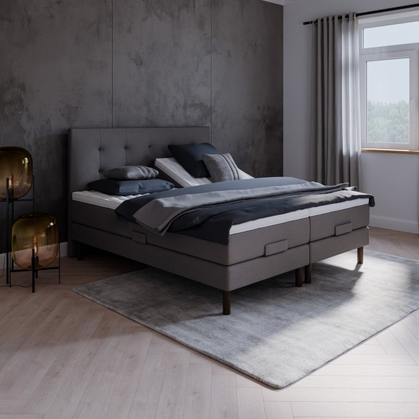 Karma Lux 16 elevationsseng 180x210 cm. med Bamboo topmadras