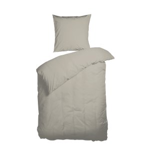 Sengetj Marley sand, hamp/bomuld 140x200 + pudebetrk 63x60 fra Night & Day