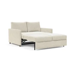 Neah 140 sovesofa med slim arml�n fra Innovation - farve 357 Taura Off White - udstillingsmodel