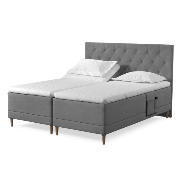 Dunlopillo Passion Box elevationsseng 180x200 cm. med Cool Wave naturlatex topmadrasser
