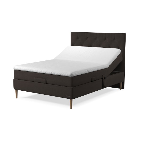 Dunlopillo Pure elevationsseng 140x200 cm. med Cool Wave naturlatex topmadras