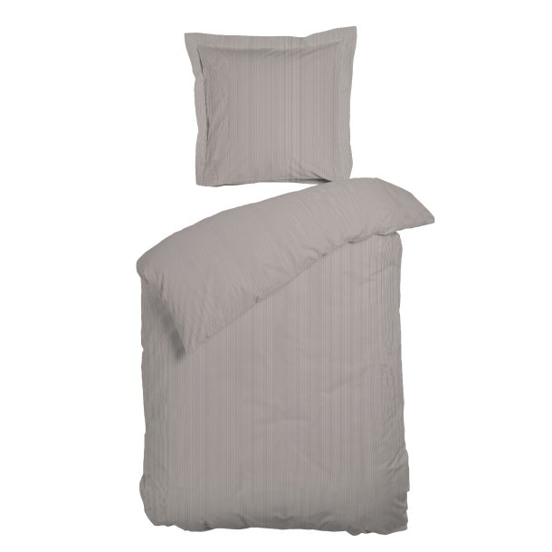 Sengetj Raie Sand bomuldssatin 200x220 + 2 stk. pudebetrk 63x60 fra Night &amp; Day