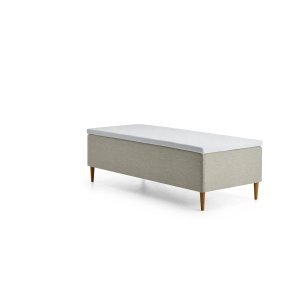 TEMPUR Relaxation Box 140x200 cm. med Topper One 5 cm.