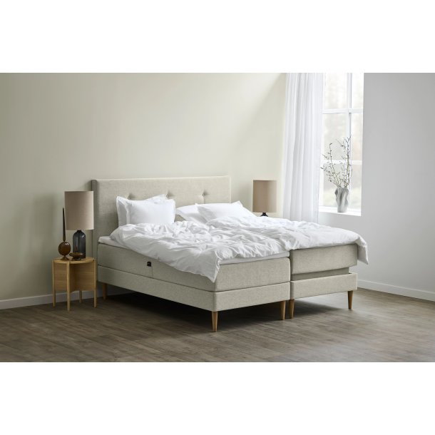 TEMPUR Relaxation Adjustable 180x210 cm. med Topper One 5 cm.