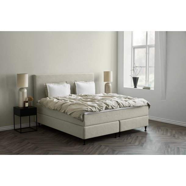 TEMPUR Relaxation Kontinental 160x200 cm. med Topper One 5 cm.