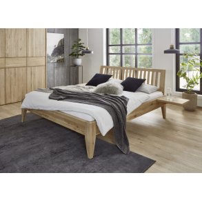 Tj�rnbo Easy Sleep Eg Bianco sengeramme - Gavl med lodrette sprosser - massiv tr�