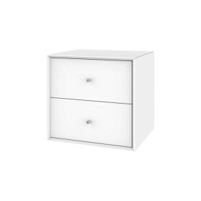 Sengebord Box med 2 skuffer til v�goph�ng
